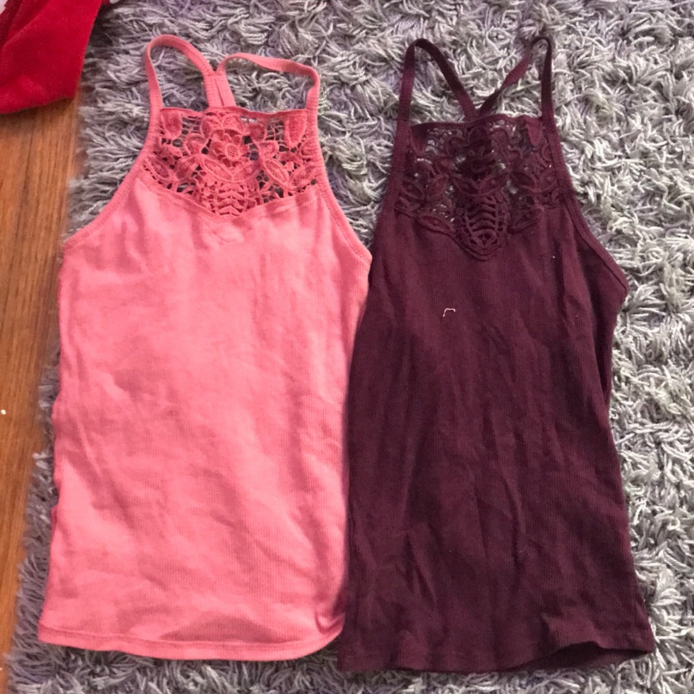 bundle of 2 aeropostale tanks
